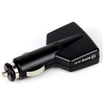 Typer车载点烟器扩充插座与Niken双USB充电器 高清细节解析与市场报价